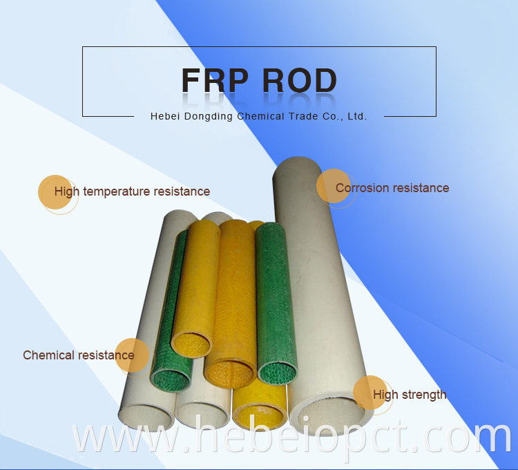 fiberglass round tube, GRP FRP handle